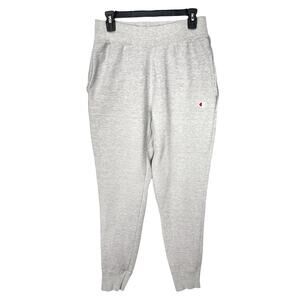 CHAMPION Men's SWEATPANTS Light Gray REVERSE WEAVE Size MEDIUM